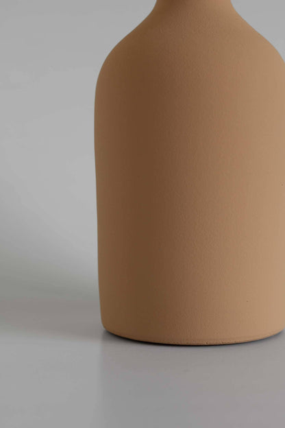 Vase beige en céramique écologique