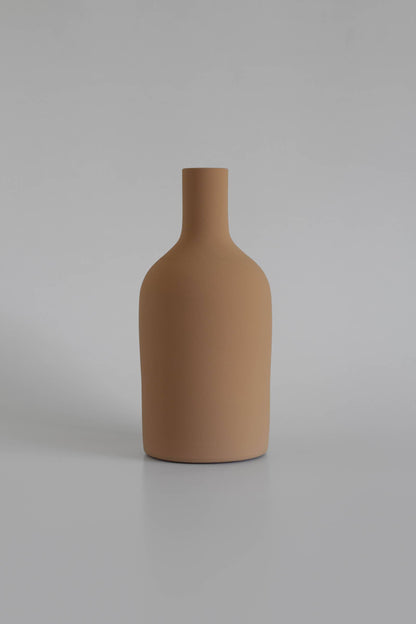 Vase beige en céramique écologique